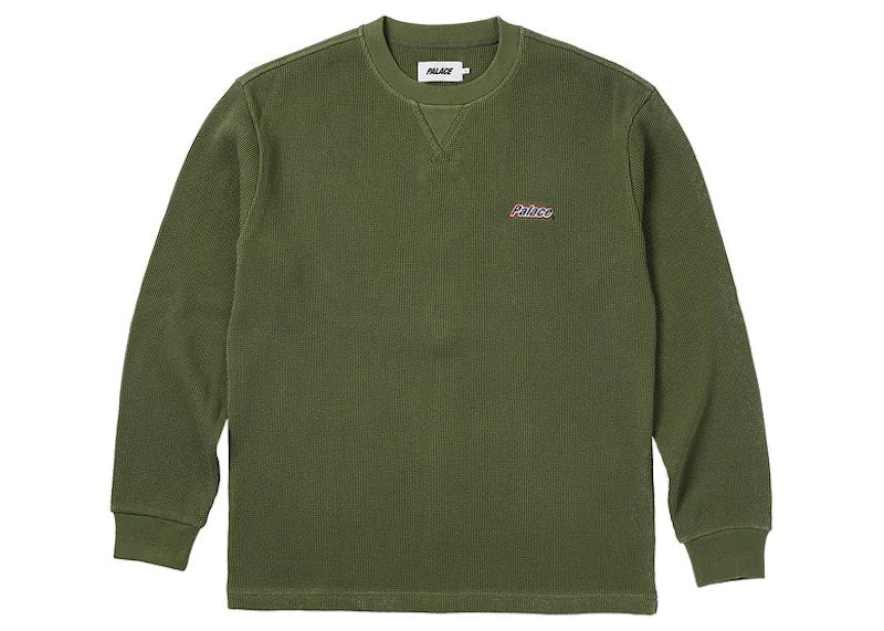 Palace Waffle Longsleeve Deep Green