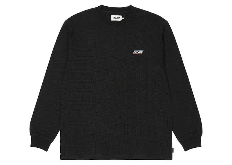 Palace Waffle Longsleeve (FW21) Black
