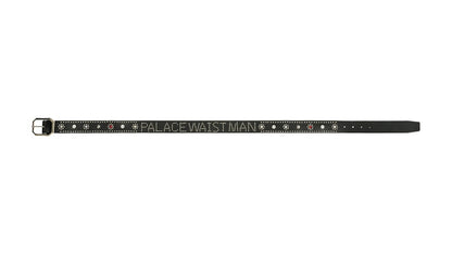 Palace Waist Man Studded Belt Black/Silver