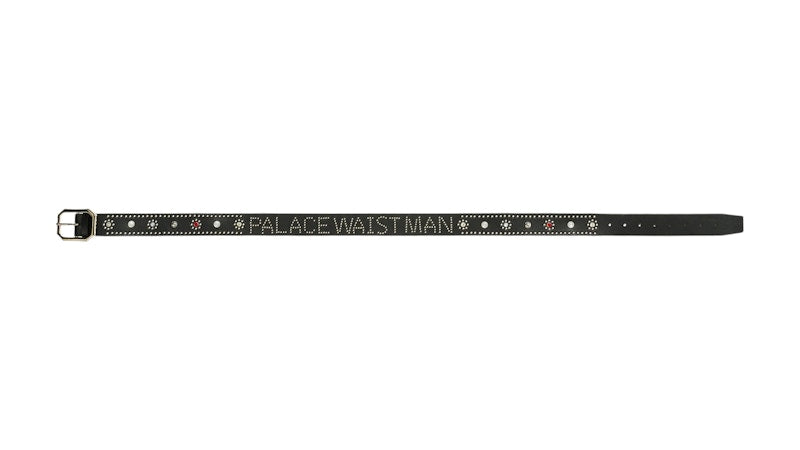 Palace Waist Man Studded Belt Black/Silver