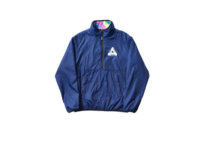 Palace Warper Reversible Fleece Navy/Multi