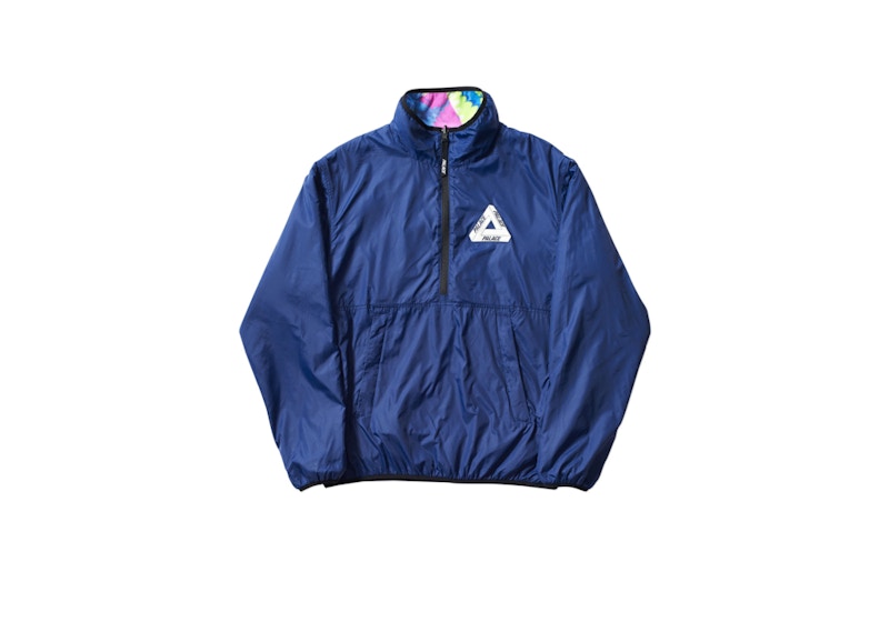 Palace Warper Reversible Fleece Navy/Multi