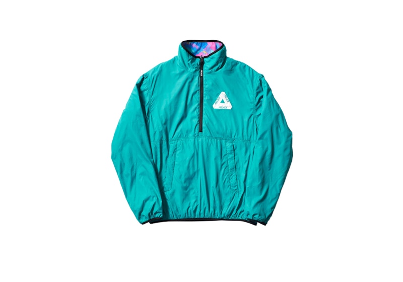 Palace Warper Reversible Fleece Teal/Multi