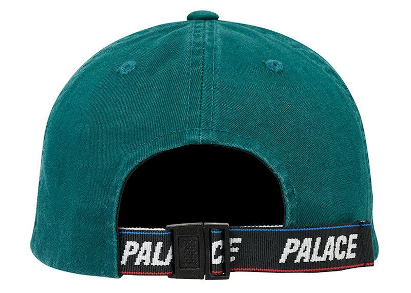 Palace Wash Out 6-Panel Green