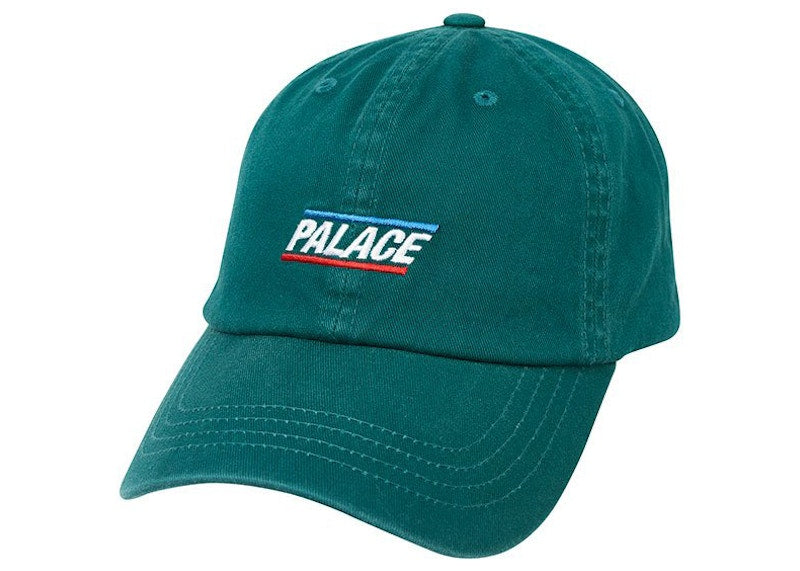 Palace Wash Out 6-Panel Green