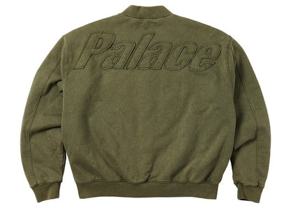 Palace Wash Out Bomber Jacket Deep Green