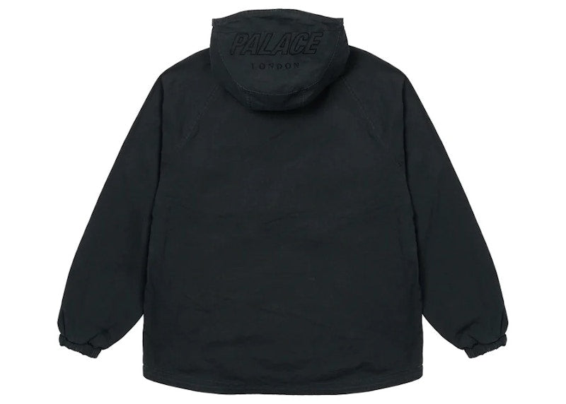 Palace Washed Cotton Jacket Black