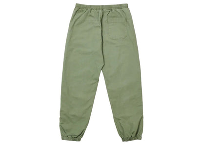 Palace Washed Cotton Jogger Olive