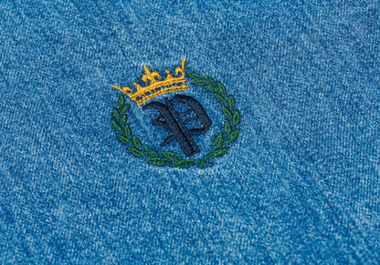 Palace Washed Denim Harrington Stone Wash