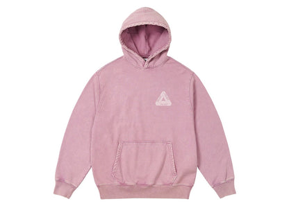 Palace Washed Out Tri-Ferg Hood Pink