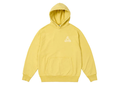 Palace Washed Out Tri-Ferg Hood Yellow