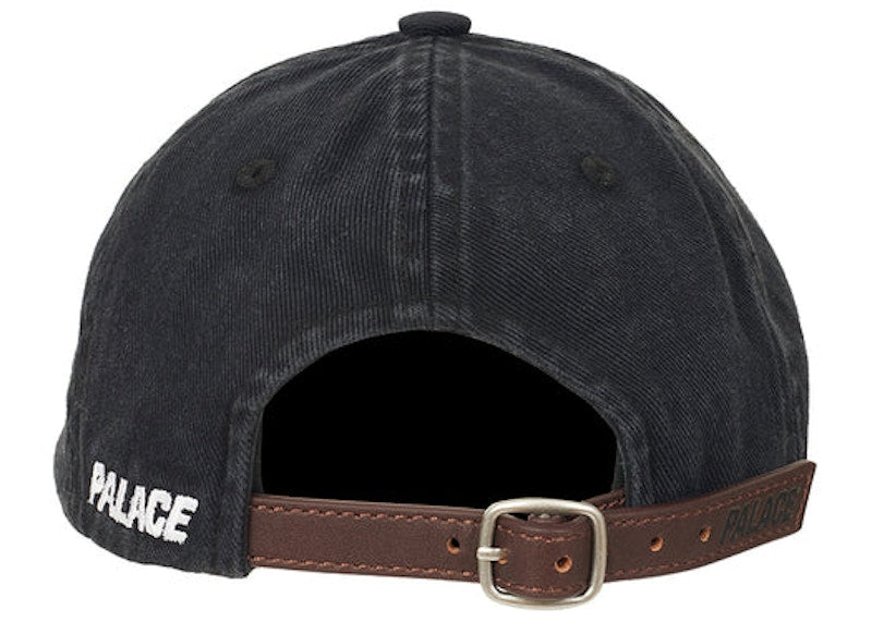 Palace Washed Twill P 6-Panel Black