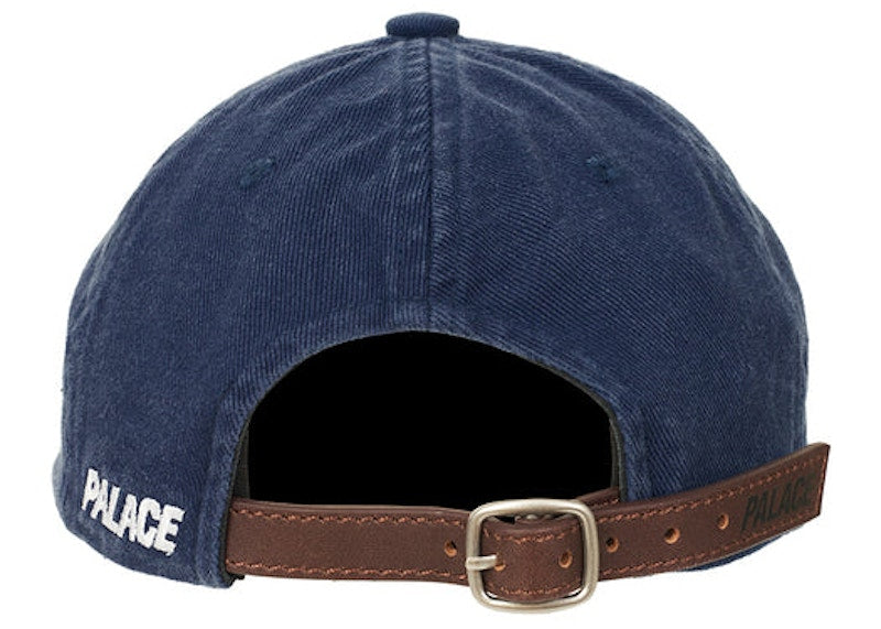 Palace Washed Twill P 6-Panel Navy