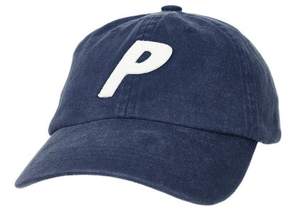 Palace Washed Twill P 6-Panel Navy