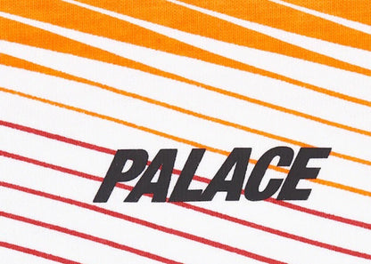 Palace Wavey Stripe T-shirt White