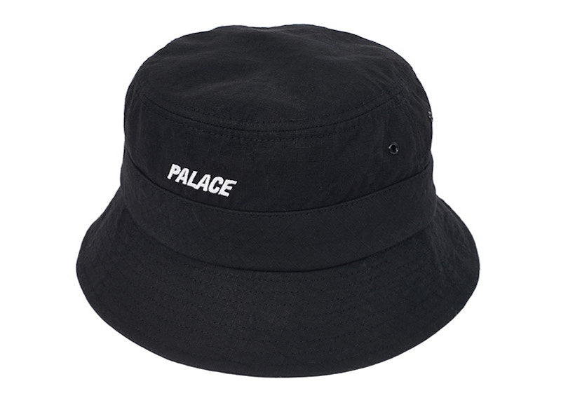 Palace Web Strap Bucket Hat Black