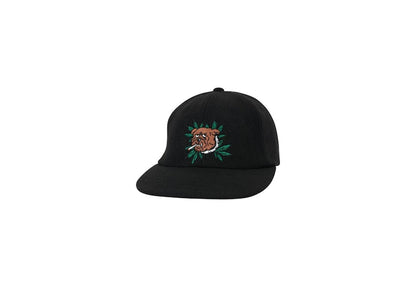 Palace Weed Bulldog Wool 6-Panel Black