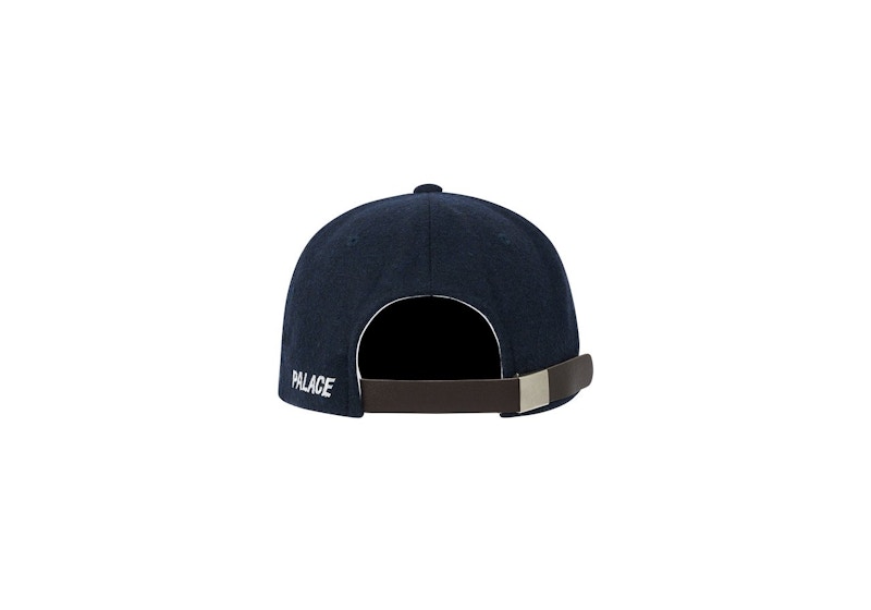 Palace Weed Bulldog Wool 6-Panel Navy