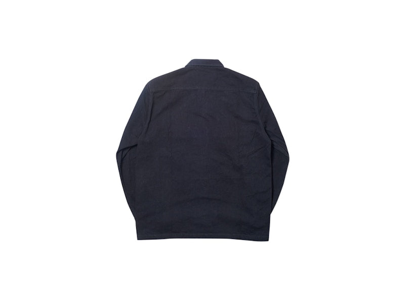 Palace Weight Zip Overshirt Navy