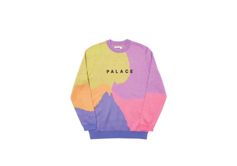 Palace Whirl Knit Green/Yellow/Purple