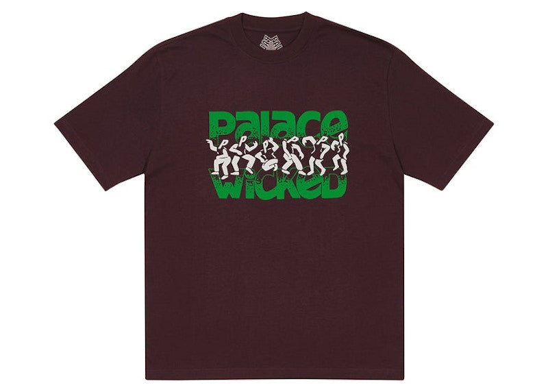 Palace Wicked T-shirt Burgundy
