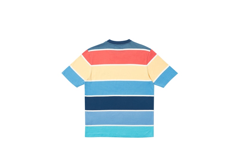 Palace Wide On T-shirt Blue