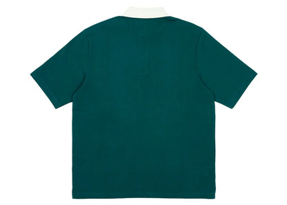 Palace Wide Rugby Polo Green