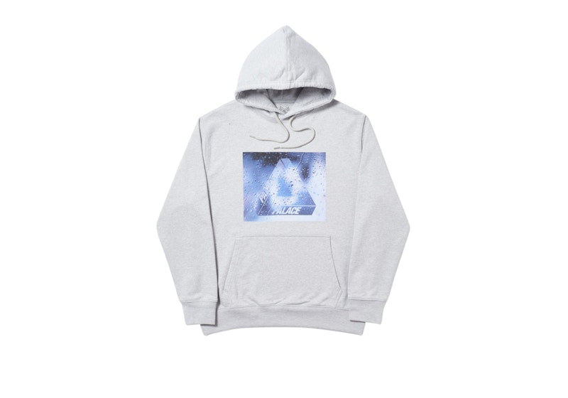 Palace Windowlicker Hood Grey Marl