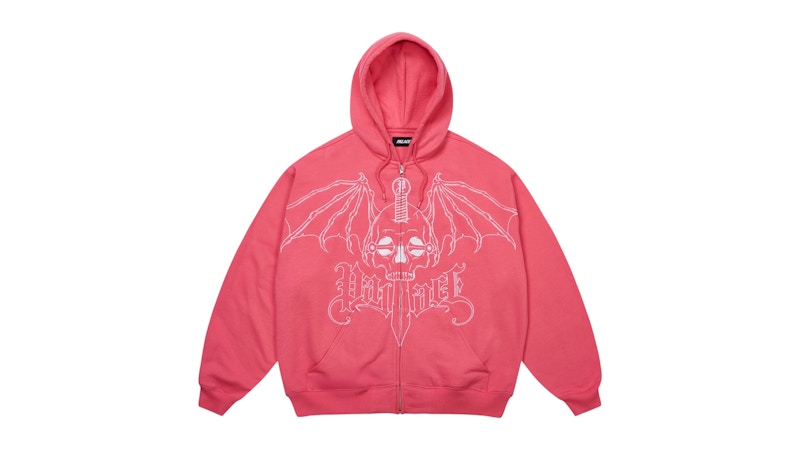 Palace Wingspan Triple Stitch Hood Posh Pink