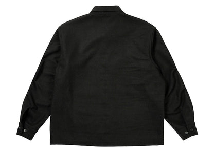 Palace Wool Shirt Jacket Black