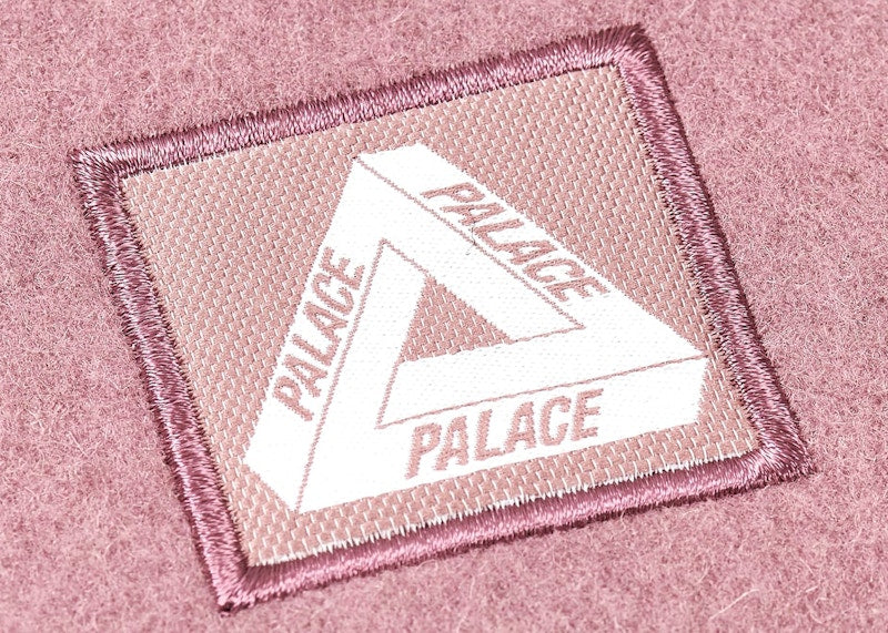 Palace Wool Shirt Jacket Dusty Mauve