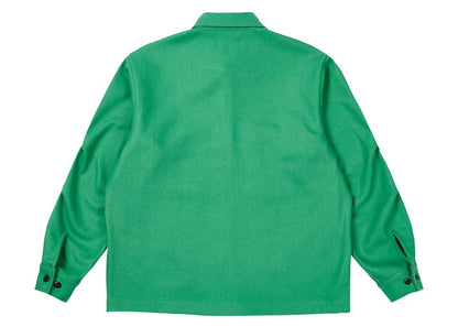 Palace Wool Shirt Jacket Pea Green