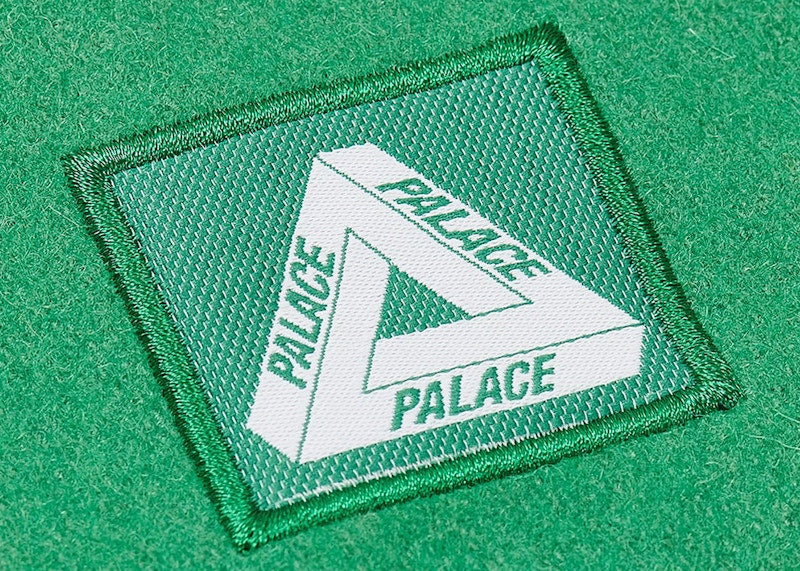 Palace Wool Shirt Jacket Pea Green