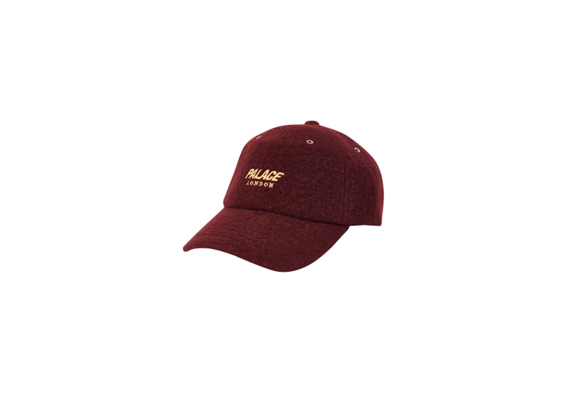Palace Wool-Up 6-Panel Burgundy