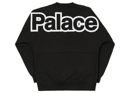 Palace Word Crew Black
