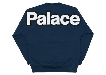 Palace Word Crew Navy