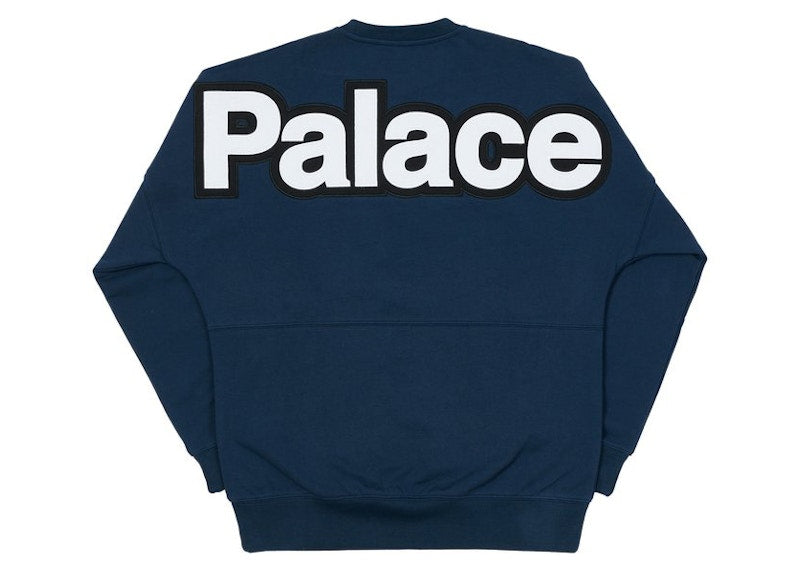 Palace Word Crew Navy