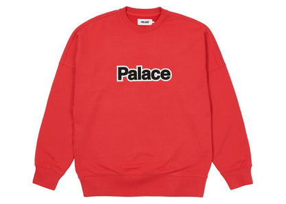 Palace Word Crew Red