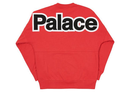 Palace Word Crew Red