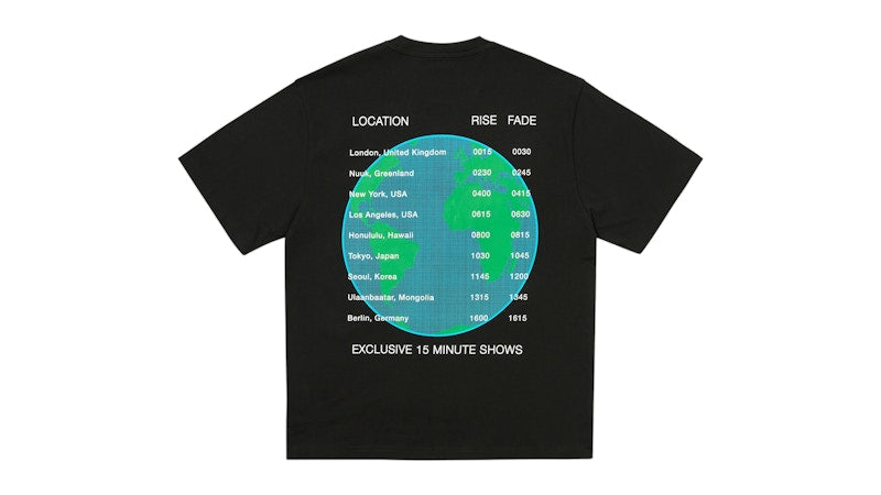 Palace World Tour T-Shirt (SS25) Black