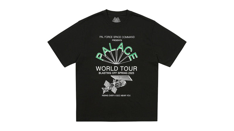 Palace World Tour T-Shirt (SS25) Black