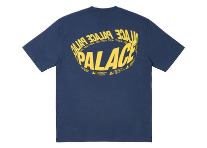 Palace Wrapper Logo T-Shirt Navy