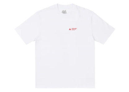 Palace Wrapper Logo T-Shirt White