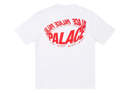 Palace Wrapper Logo T-Shirt White