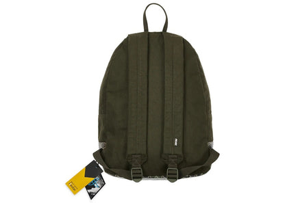 Palace X-Pac Cotton Canvas Backpack Olive