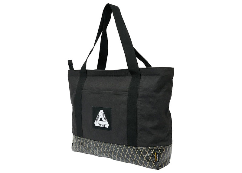 Palace X-Pac Cotton Canvas Shopper Bag Black