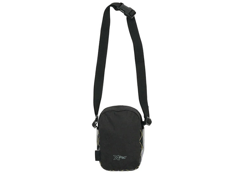 Palace X-Pac Cotton Canvas Shot Bag Black