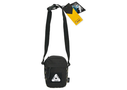 Palace X-Pac Cotton Canvas Shot Bag Black