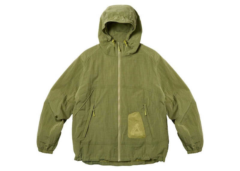 Palace Y-Ripstop Shell Jacket Lime