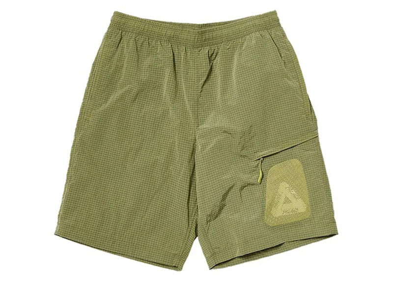 Palace Y-Ripstop Shell Short Lime